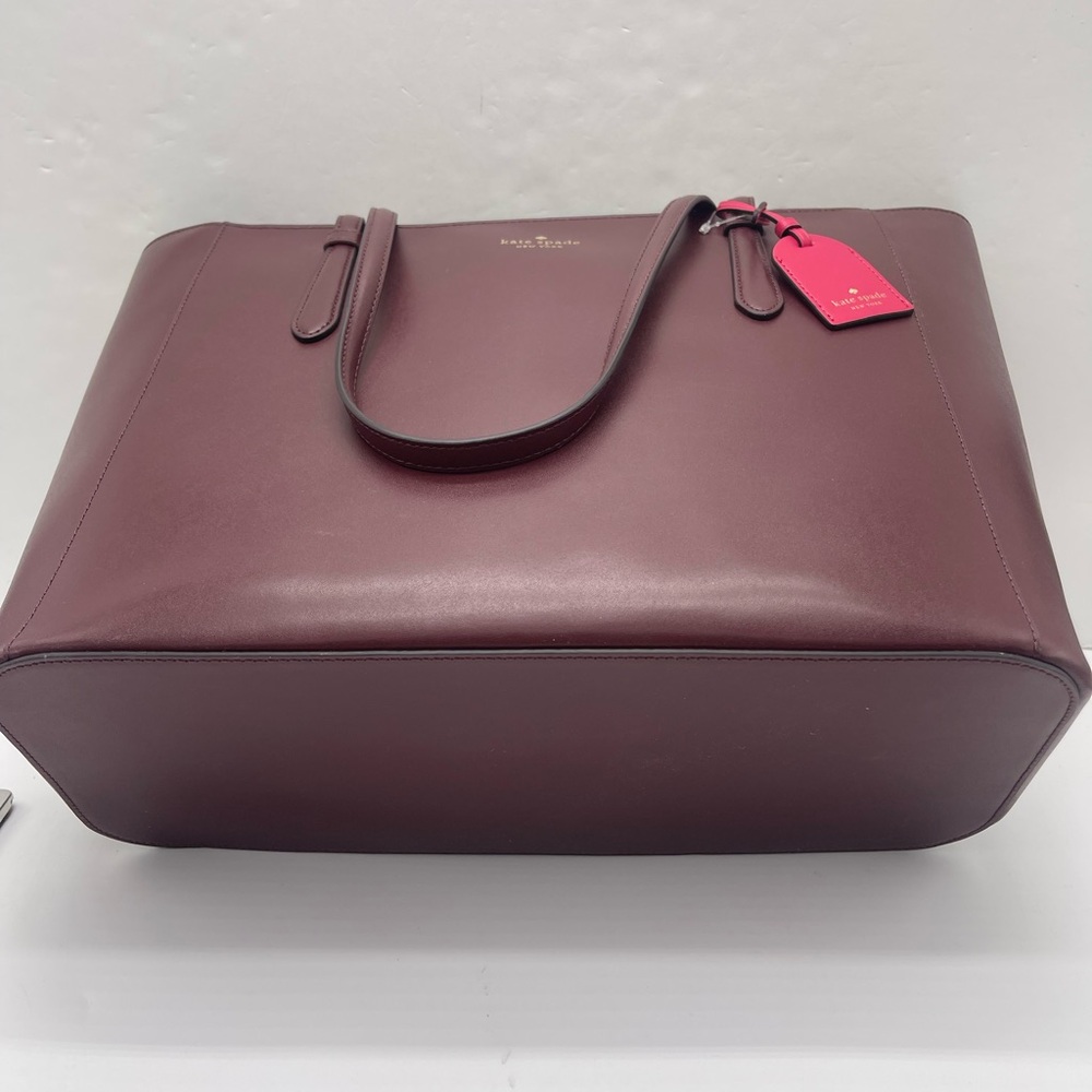 Kate Spade New York SCHUYLER MEDIUM TOTE Shoulder Bag 
Cherrywood 
NWT - Picture 11 of 16